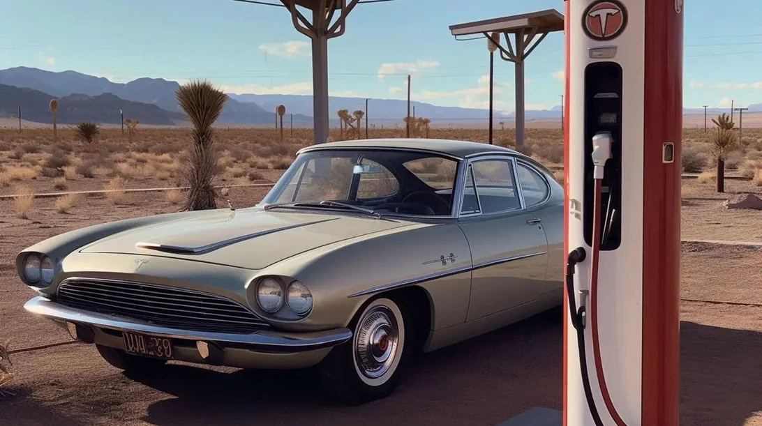 Πώς θα ήταν ένα Tesla το 1960: Η τεχνητή νοημοσύνη κάνει ρετρό 5 σύγχρονα αυτοκίνητα
