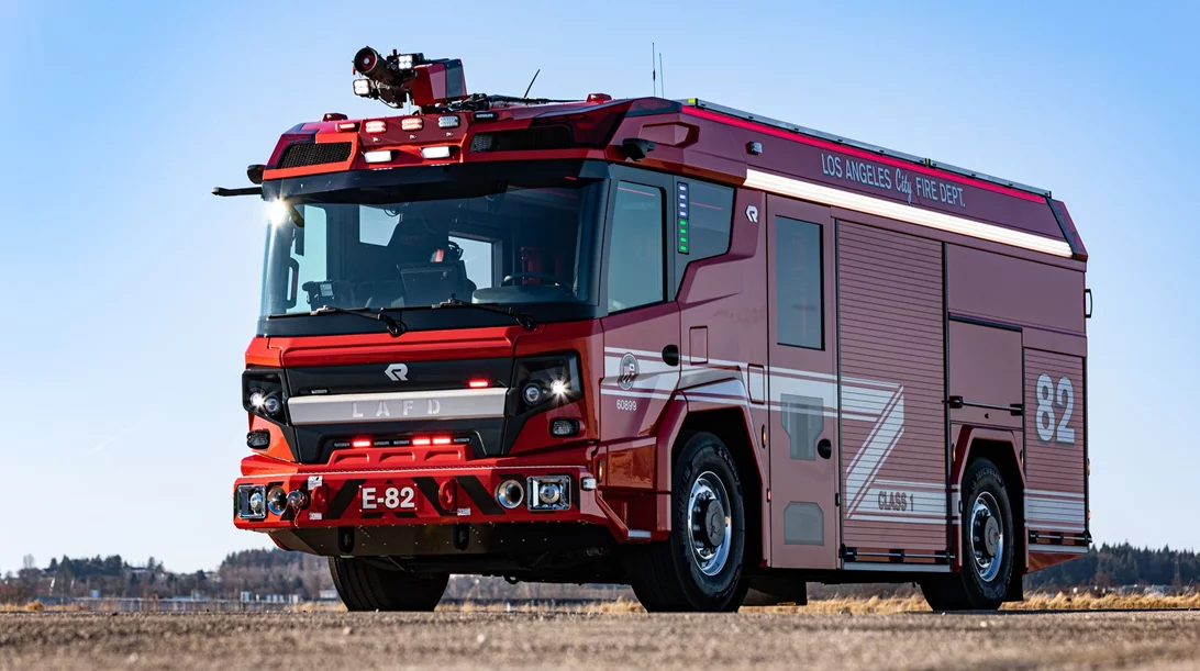 Rosenbauer RTX: Ηλεκτρικό πυροσβεστικό για το Los Angeles