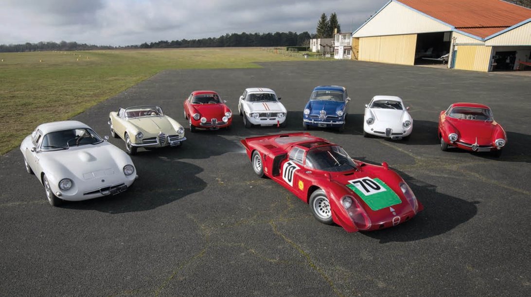 Σε δημοπρασία βγαίνουν 8 σπάνιες και σημαντικές Alfa Romeo