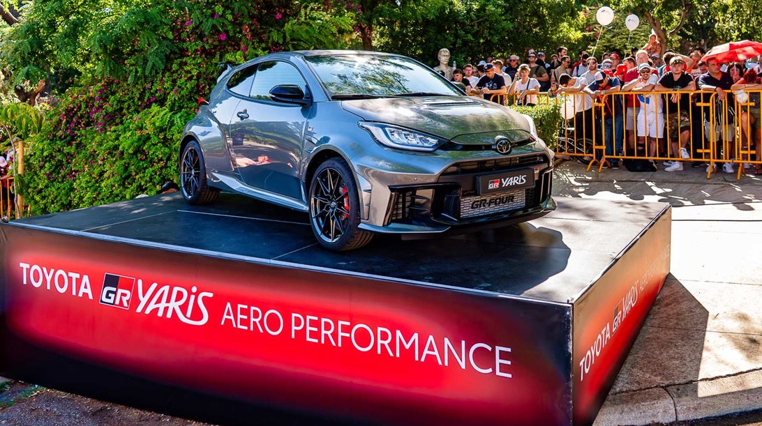 Το νέο Toyota GR Yaris Aero Performance εμφανίστηκε στην Αθήνα