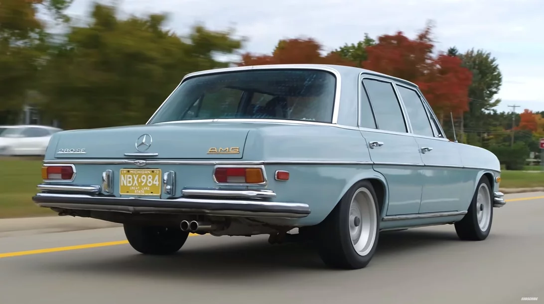 Κρυφό κτήνος: Mercedes SE του 1970 με κινητήρα AMG V8