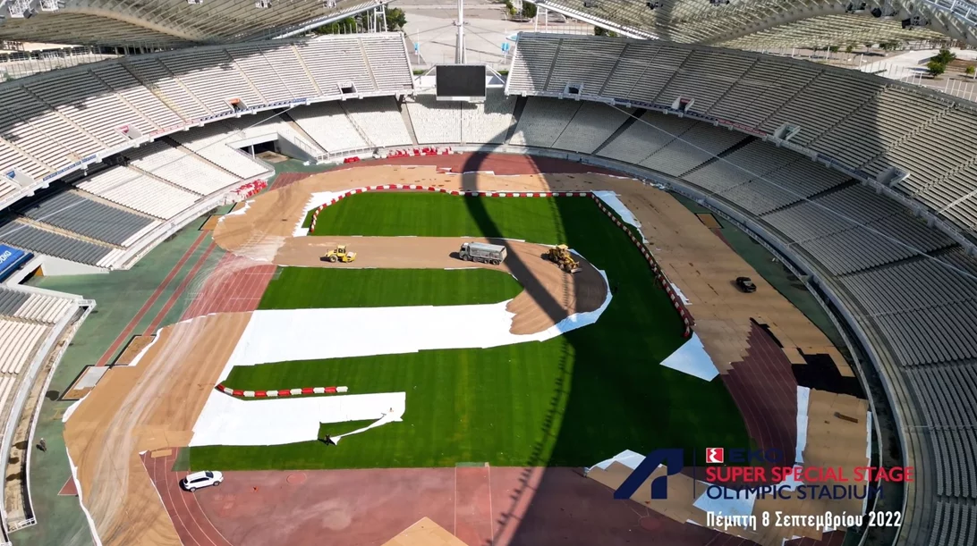 Video: Πρώτη γεύση από ΟΑΚΑ ενόψει του ΕΚΟ Ράλλυ Ακρόπολις