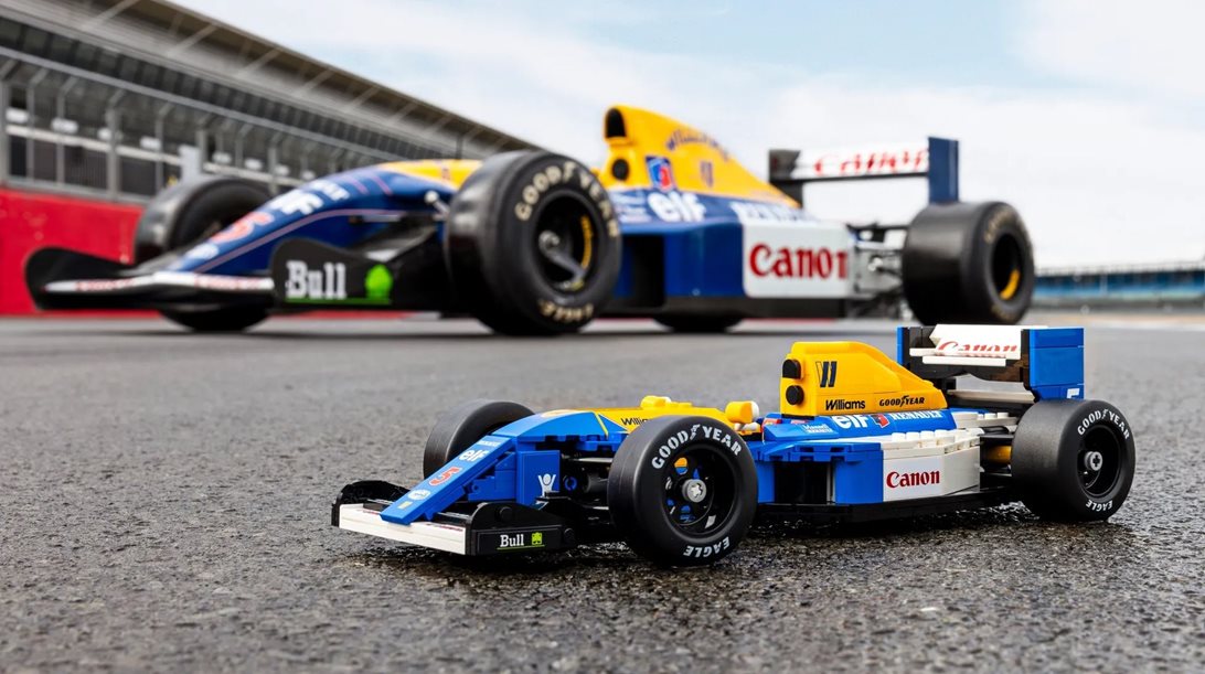 Ο Nigel Mansell περιλαμβάνεται στο νέο σετ της Lego και έχει μουστάκι