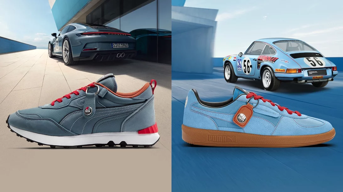 Porsche 911 S/T σετ με παπούτσια sneakers της Puma