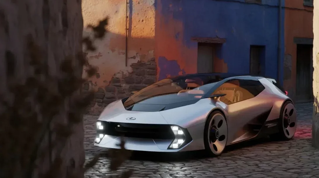 Αυτό το ηλεκτρικό πρωτότυπο της Lexus σχεδιάστηκέ με τη βοήθεια ΑΙ