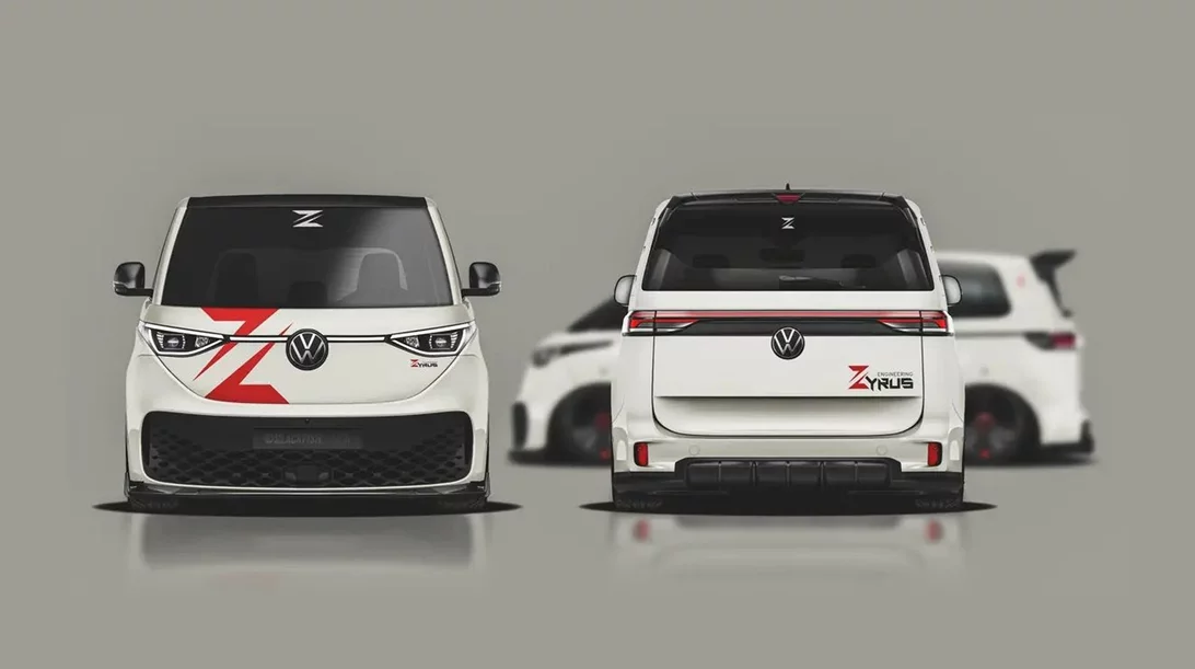 To bodykit του ηλεκτρικού VW ID. Buzz θυμίζει hentai
