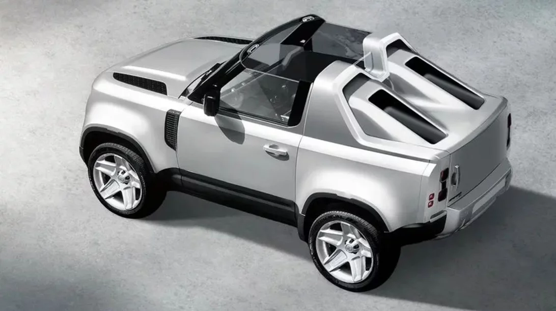 Το διθέσιο cabrio Defender είναι μια στιγμή παραφροσύνης