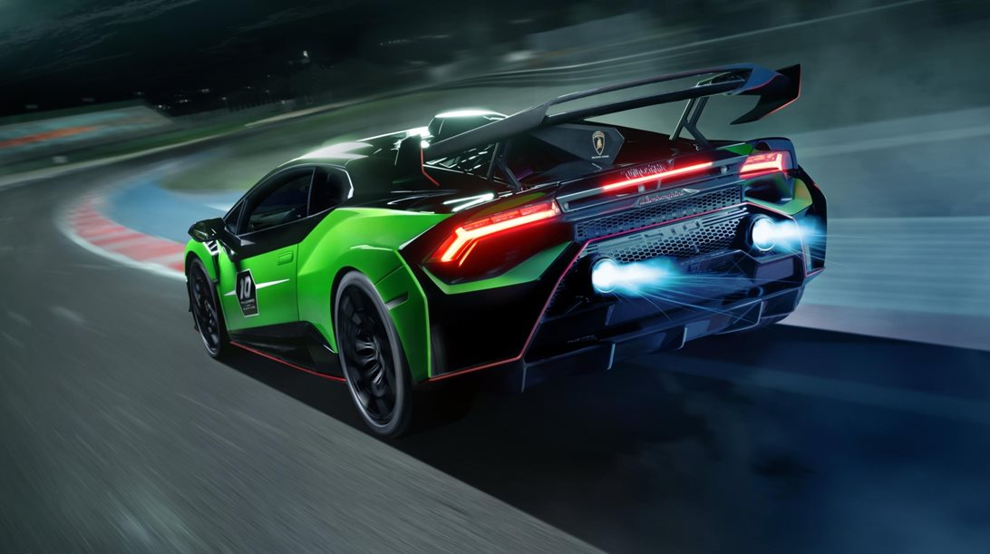 Ανατριχίλα: Ο V10 της Lamborghini Huracan STO ουρλιάζει μέσα στο τούνελ (video)