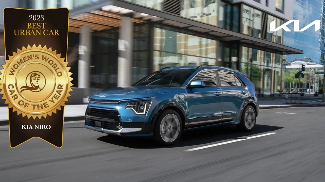 Οι γυναίκες ανέδειξαν το Kia Niro ως κορυφαίο αυτοκίνητο της χρονιάς