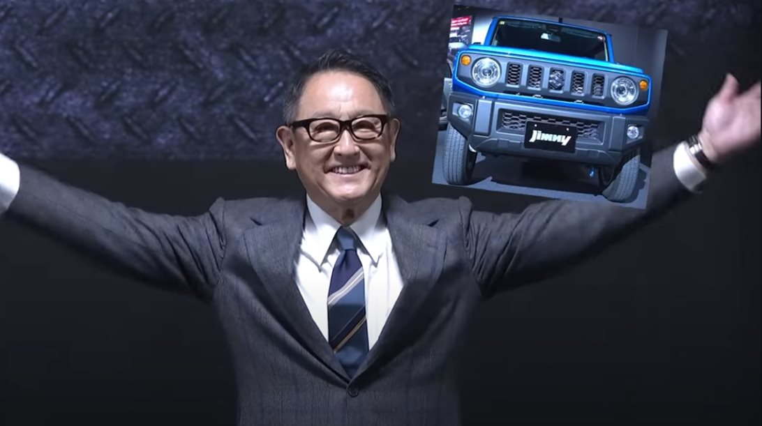 Το Suzuki Jimny είναι τόσο καλό που το λατρεύει ακόμα και ο πρόεδρος της Toyota (video)