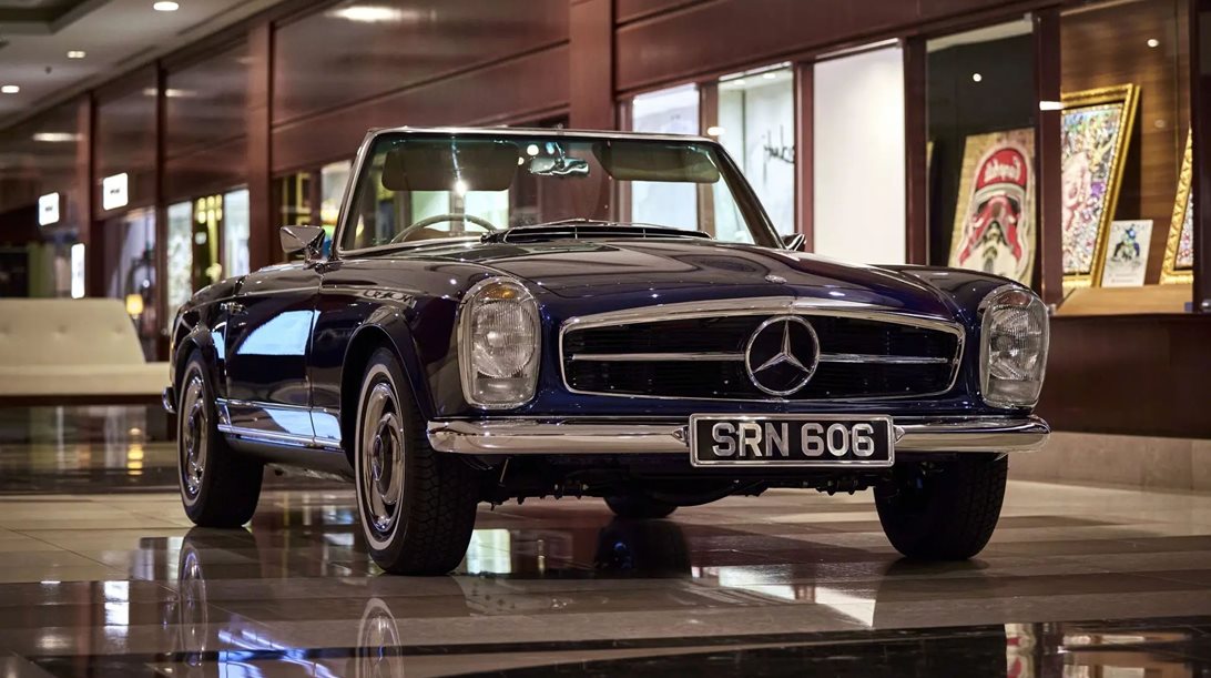 Αυτή η εξαιρετική Mercedes SL "Παγόδα" είναι ηλεκτρική