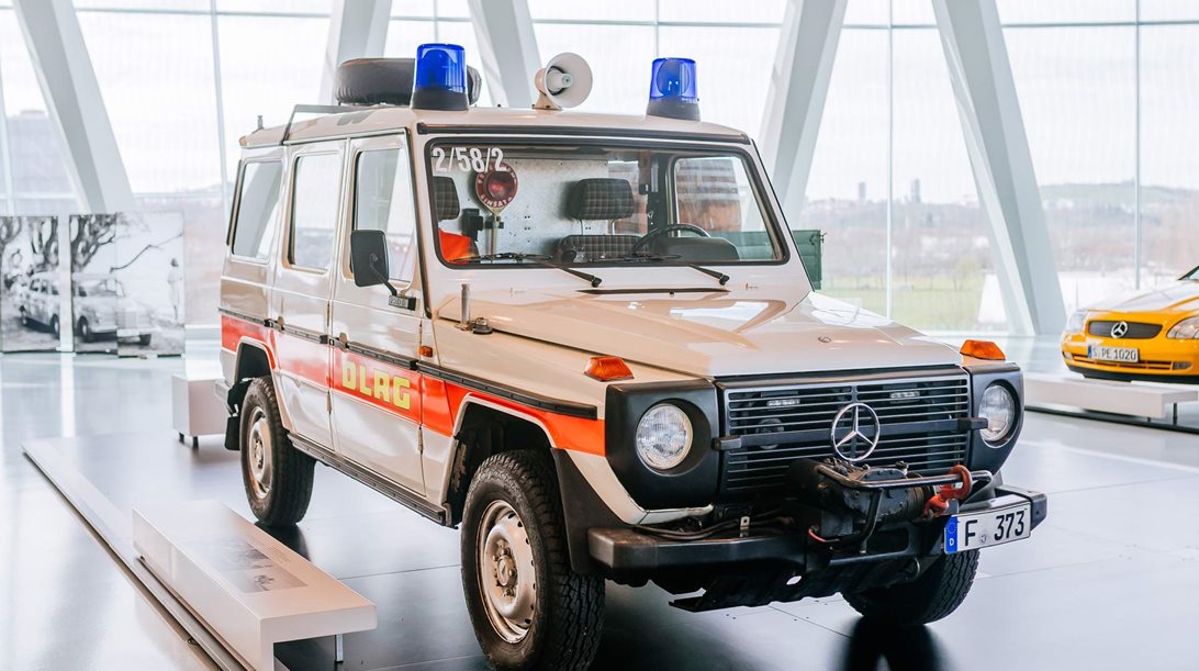 Το θρυλικό Mercedes 230 G της DLRG βγαίνει στην σύνταξη μετά από 40 χρόνια στη διάσωση