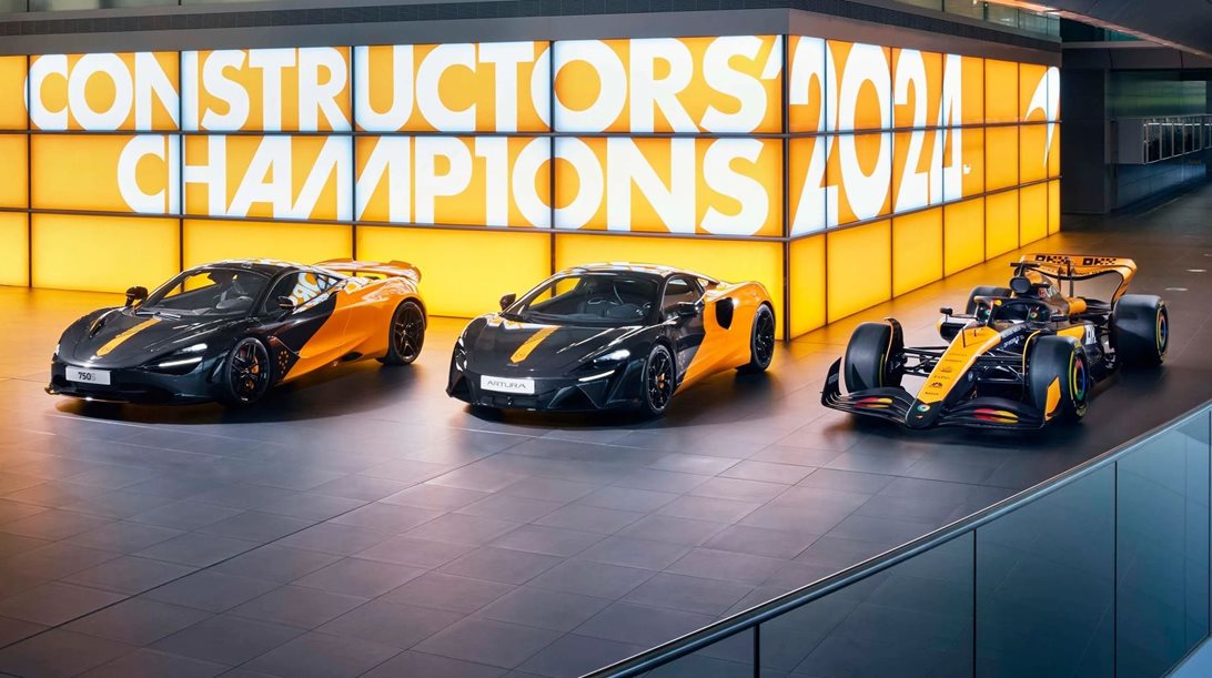 Οι εκδόσεις MCL38 των McLaren Artura και 750S έχουν κάτι από F1
