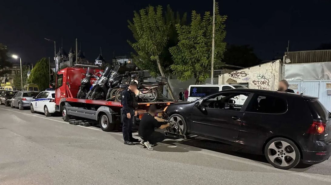 Ξεκαθάρισμα της Τροχαίας στους δρόμους-σε ποια περιοχή κατέσχεσε αυτοκίνητα και πήρε διπλώματα