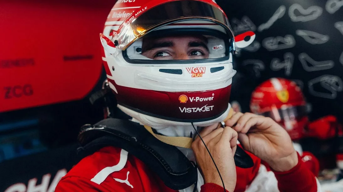 Πάνω από 300.000 ευρώ για το κράνος του Charles Leclerc