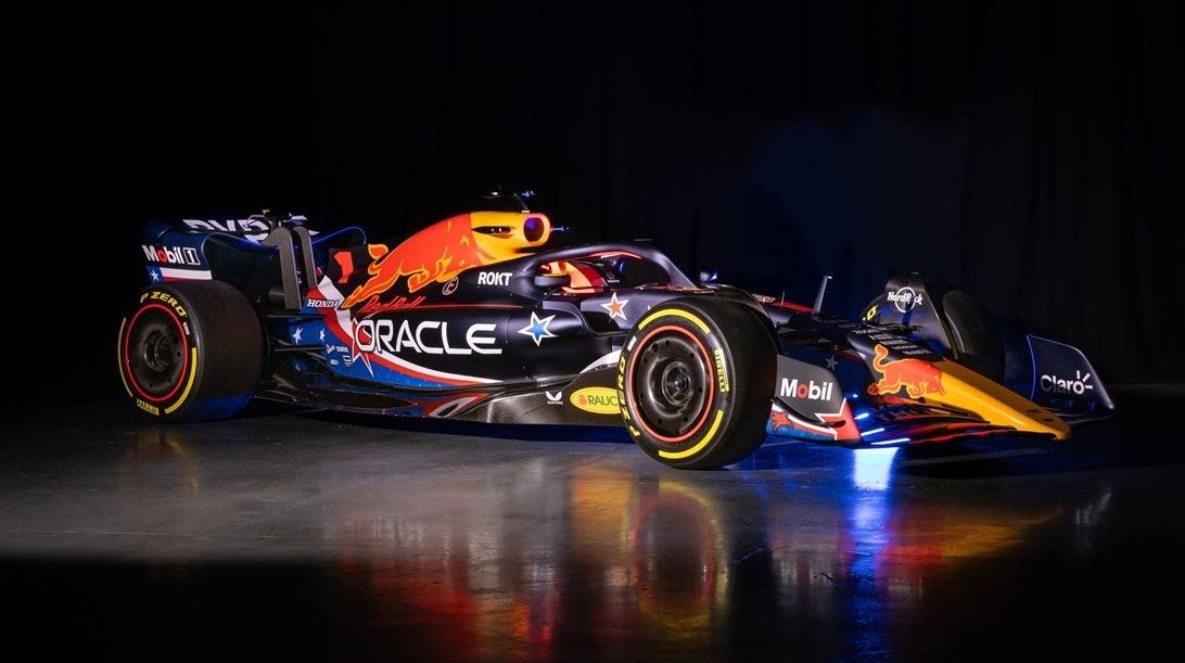 H Red Bull βάφεται αμερικανική για το F1 GP των ΗΠΑ