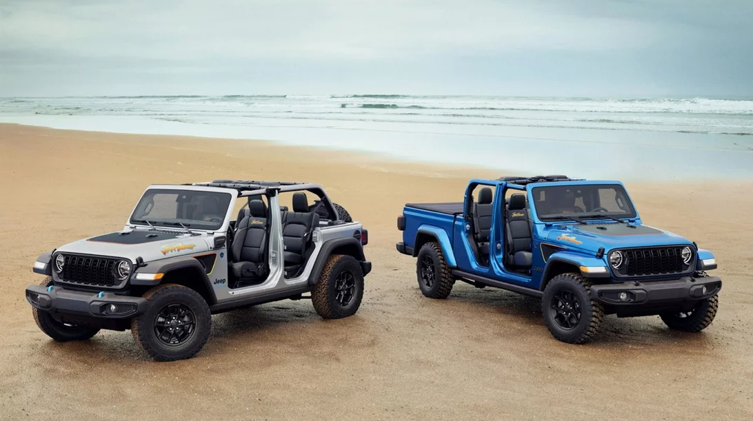 Τα Jeep που είναι φτιαγμένα για την παραλία