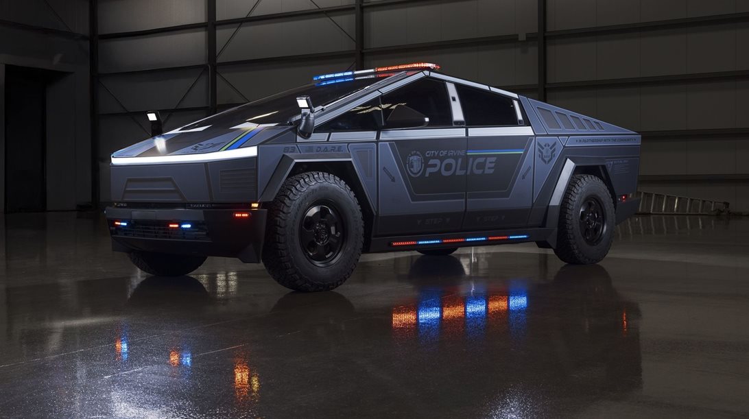 Δείτε το πρώτο Tesla Cybertruck για την αστυνομία