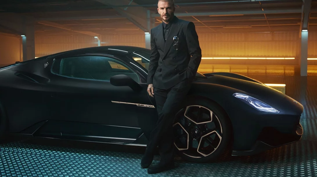 O David Beckham παρουσίασε την Maserati MC20 Notte