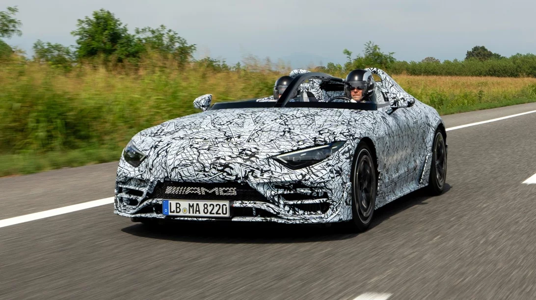 Δείτε την απίθανη Mercedes-AMG PureSpeed στην τελευταία φάση δοκιμών