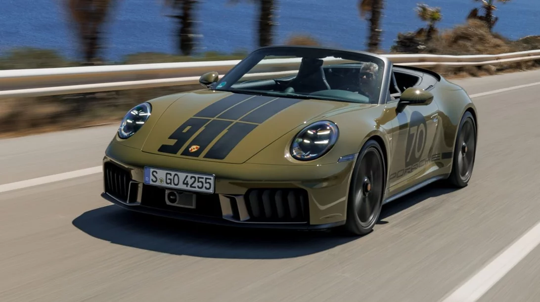 Οδηγούμε στην Κρήτη την επετειακή Porsche 911 Spirit 70