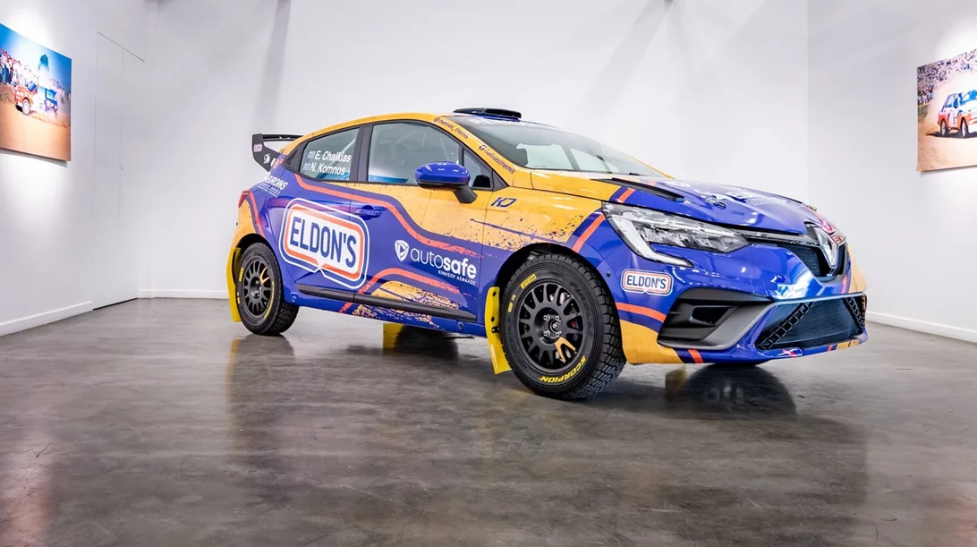 Με Renault Clio Rally3 και νέο συνοδηγό ο Θέμης Χαλκιάς