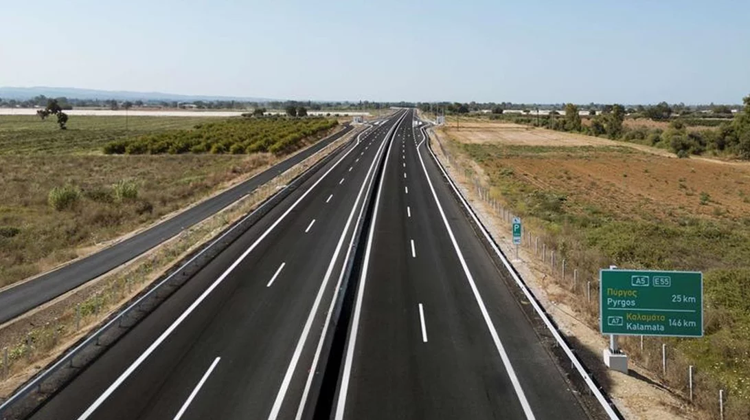 Παραδόθηκε στην κυκλοφορία ο αυτοκινητόδρoμος Πάτρα-Πύργος