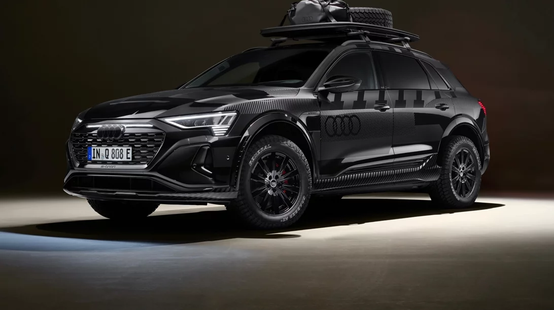 Νέο Audi Q8 e-tron Dakar: Ρεύμα, 402 ίπποι και quattro για βουτιά στο χώμα