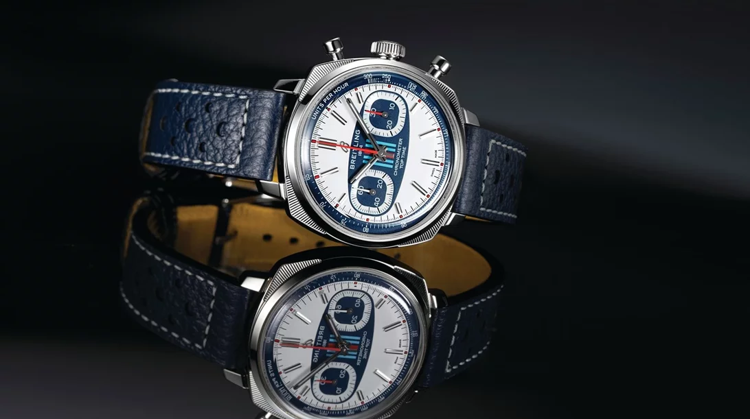 H αναβίωση ενός θρυλικού χρονογράφου: Δείτε τα νέα συλλεκτικά Top Time Racing της Breitling