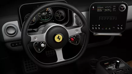 H πρώτη ηλεκτρική Ferrari Luce έχει απίστευτο εσωτερικό (εικόνες, video)