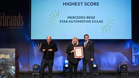 Βραβείο "Business Superbrands Greece 2024" στην Mercedes