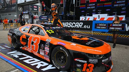 EuroNASCAR: Διπλή νίκη για τον Θωμά Κρασώνη στην πρεμιέρα