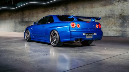 Τιμή ρεκόρ για το Nissan R34 Skyline GT-R του Paul Walker από το Fast and Furious (εικόνες)