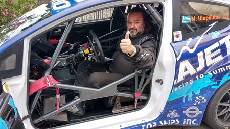 Μάριος Ηλιόπουλος: Στο τιμόνι της ΑΕΚ ένας πρωταθλητής και ρέκορντμαν αγώνων αυτοκινήτου