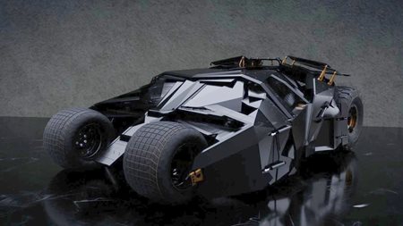 Πόσο κοστίζει ένα πιστό αντίγραφο του Batmobile Tumbler
