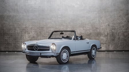 Video: Μια Mercedes 280 SL αναπαλαιώνεται από την Brabus