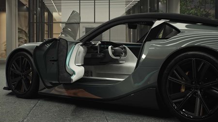 Αυτό είναι το εντυπωσιακό εσωτερικό του Lexus Sport Coupe