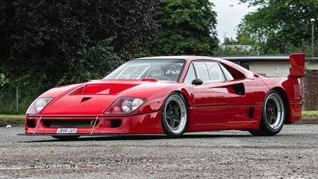 Στο σφυρί σπάνια Ferrari F40 με κινητήρα V12 και αγωνιστικό παρελθόν