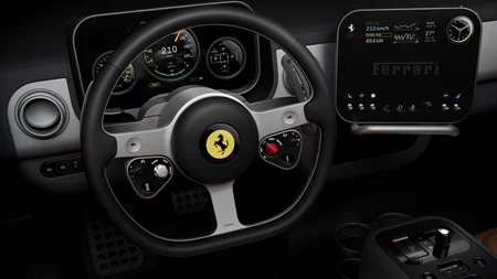 H πρώτη ηλεκτρική Ferrari Luce έχει απίστευτο εσωτερικό (εικόνες, video)