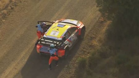 ΕΚΟ Ράλλυ Ακρόπολις 2024: Ο Tanak άλλαξε δύο λάστιχα μέσα στην ειδική (video)