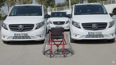 Aθλητές με αναπηρίες μπορούν πλέον να μεταφέρονται πιο άνετα (video)