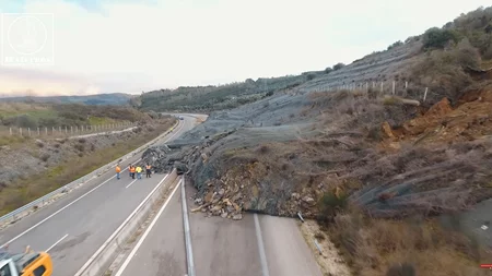 Ιονία Οδός: Μέχρι πότε θα παραμείνει κλειστή λόγω της κατολίσθησης