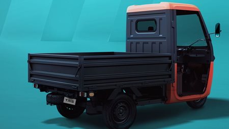 Το Fiat Tris είναι το πρώτο ηλεκτρικό τρίκυκλο για επαγγελματίες