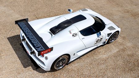 3,8 εκατ. ευρώ για το μοναδικό αγωνιστικό Koenigsegg που υπάρχει