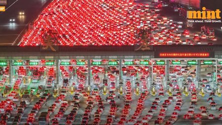 Απίστευτες εικόνες από το μποτιλιάρισμα-ρεκόρ της Κίνας