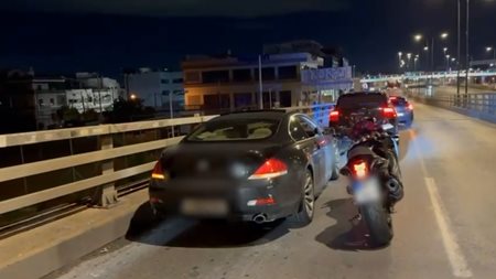 Η αστυνομία συνέλαβε μεθυσμένο να κινείται με 206 km/h στη Συγγρού (video)