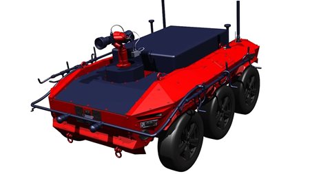 Η Hyundai έφτιαξε πυροσβεστικό ρομπότ για ηλεκτρικά αυτοκίνητα