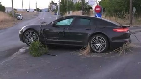 Θεσσαλονίκη: Εξαφανίστηκε οδηγός της Porsche που παρέσυρε αυτοκίνητο-2 τραυματίες