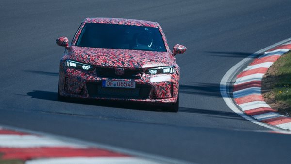 Επιτέλους, το νέο Honda Civic Type R στο Nurburgring