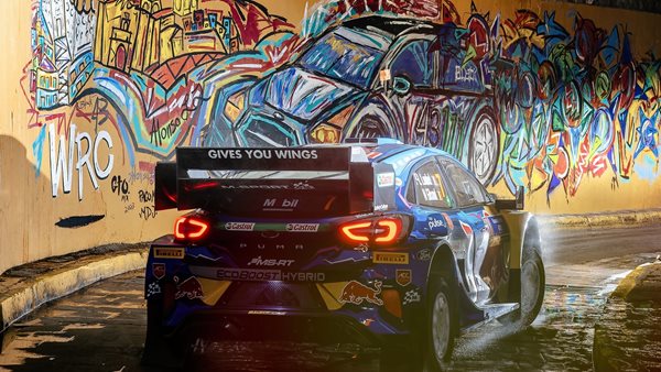 WRC Ράλι Μεξικού: Η τοιχογραφία για τον Ken Block